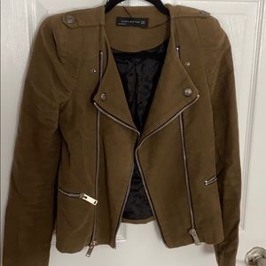 Khaki Blazer Jacket